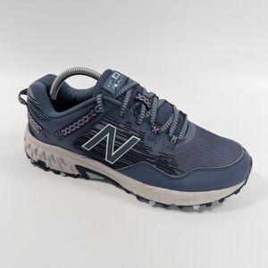 New Balance 410v6 Trail Running Shoes All Terrain Womens Blue Size 10 D Wide